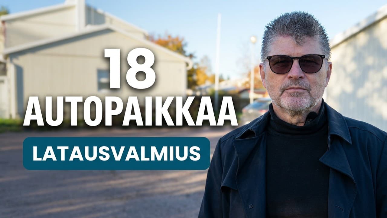 "Luottamuksen arvoinen" – As Oy Ylä-Fallintie 9:ään latausvalmius 18 autopaikalle