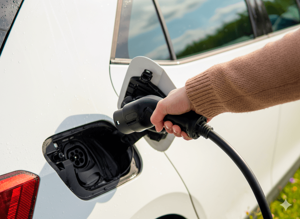 Hybridiauton latausasema – miten se eroaa täyssähköauton lataamisesta